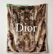 Dior Throw Blankets